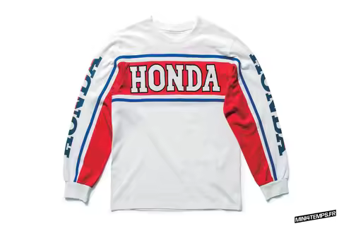 Honda Racing Team Vintage Offroad Jersey ,Y2K Long Sleeve Breathable Riding Shirt for Dirt Bike and 