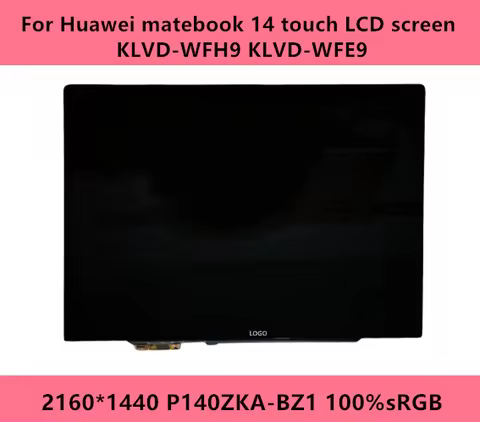 New Original KLVD-WFH9 KLVD-WFE9 Touch LCD Screen Replacement For Huawei Matebook 14 P140ZKA-BZ1 100