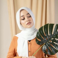 Shawl Putih shawl Off White Cream Nikah Tudung Tunang Akad Nikah Kahwin Tudung Pengantin Korean Heav