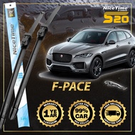 JAGUAR F-PACE (X761) 2016 - 2021 Original NICETIME Wiper (1 YEAR WARRANTY) (1 SET)