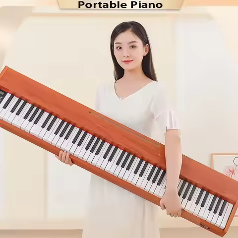 88-key Digital Piano Adult Electronic Organ Professional Midi Keyboard Footswitch Beginners Portable