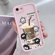 Casing hp for iphone 6 6s 6 Plus 6s Plus 7 8 7 Plus 8 Plus X Xs Xs Max Xr hp Case Coffee pattern cas