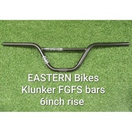 EASTERN Bikes FGFS/BMX Bicycle handlebar 6inch rise cromoly