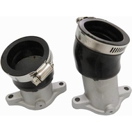 Carburetor Intake Manifold Boots Set for Honda CX500 CX500C CX500D Carb Holder (Pack of 2 Left Right