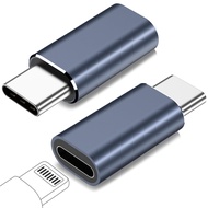 for Lightning Female to USB C Male Adapter for iPhone 15 Pro Max Plus,for iPad Air,for Samsung,Suppo