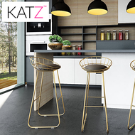 KATZ Kerusi Tinggi Bar  PU Leather Cushion Memory Form Tebal