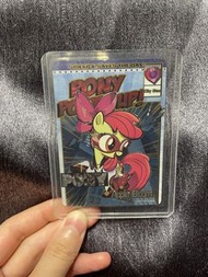 My Little Pony 小馬寶莉第七彈黑背閃卡 Apple Bloom