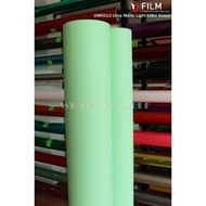 UM-5512 Ultra Matte Light Lime Green wrap air free Yajiu Derek car wrap film UM-5512
