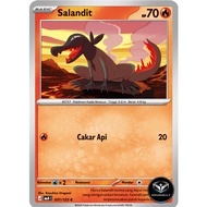Salandit (C) - 031/123 - Determination Explosion (MA4) - Pokemon TCG Indonesia