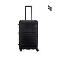 升級版【LOJEL】CUBO FIT 28吋前開擴充防盜拉鍊箱 酷黑