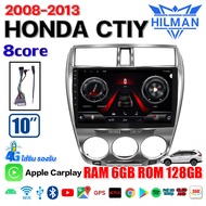 HILMAN (รับประกันถึง 1 ปี ยี่ห้อ) จอแอนดรอยด์ติดรถยนต์ เครื่องเสียงรถยนต์ จอ android จอแอนดรอย HONDA