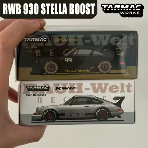 Tarmac Works 1/64 RWB 930 Taiwan Exhibition Limited STELLA BOOST Backdate SGT Alloy Motor Vehicle Di