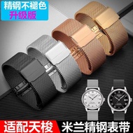 2024 High quality✣ 蔡-电子1 Suitable for Tissot Le Locle 1853 steel watch strap men's T41 T058 T006 stainless steel Junya bracelet 19