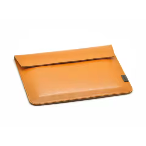 Transversal style of briefcase laptop sleeve pouch cover,microfiber leather laptop sleeve case for L