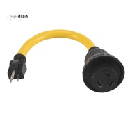 【liujiudian】Nema 5-15P Male To L5-30R Female Power Adapter Cord,Generator 30 Amp To 15Amp Household 