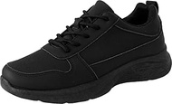 Comfort Step Shoes, Easy to Wear, Lightweight, Wide, Black, 9.6 inches (24.5 cm)