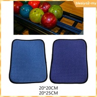 [BlesiyaedMY] Bowling Shammy Pad Bowling Microfiber Towel Rag Microfiber Bowling Ball Towel for Clea