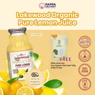 Lakewood Organic Pure Lemon Lemon Juice 100% (12.5oz)