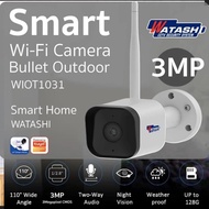 กล้องวงจรปิด WATASHI WIOT1031 Smart Wi-Fi Camera Bullet Outdoor 3MP กล้อง WIFI ภายนอก โดนน้ำโดนแดด ไ