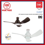 KDK E48GP 48" DC LED Ceiling Fan with LIght