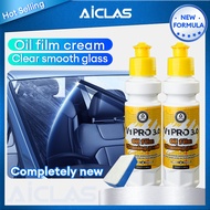 AICLAS Watermark remover car Windscreen cleaner Penanggal Filem Minyak Kereta Kaca Minyak Agen Pengg