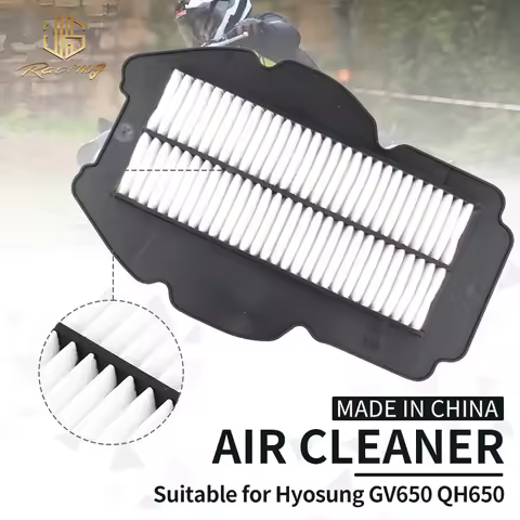 JSRAOIMG 650cc Motorcycle Engine Intake Air Filter Cleaner For HYOSUNG GV650 QH650 GV 650 13780HR980