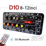 100-300w Ampli Power Bass Bluetooth Bagian Mini 8-12 Inci Amplifiers Untuk Speaker Ac 220v 12v 24v