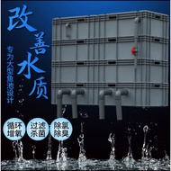 （Ready Stock)Outdoor koi fish fish pond filter system Large outdoor water circulation equipment Self