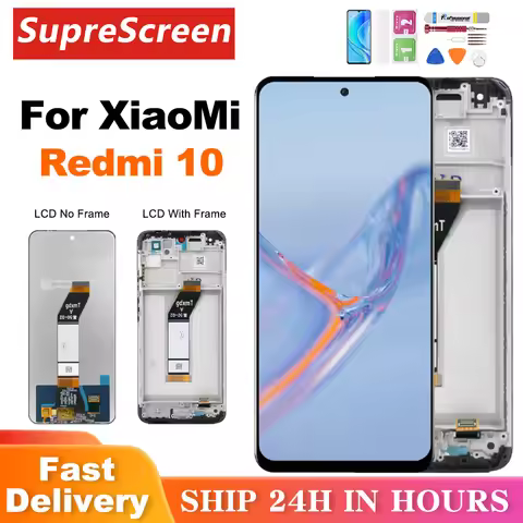 LCD For Xiaomi redmi 10/10 Prime 2022 LCD Display Touch Screen Digitizer Assembly For Redmi 10 2022 