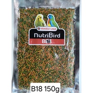 (REPACK 150G/500G/1KG : Nutribird B18 VERSELE-LAGA)birdfood pellet/makanan burung/dedak buah