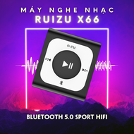 Máy nghe nhạc Ruizu X66 bluetooth 5.0 siêu nhẹ kẹp áo âm nhạc chất lượng cao hifi