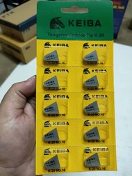 มีดเล็บ No.16  ยี่ห้อ KEIBA  tungsten carbide k20