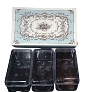 10 Pcs Roll Cake Boxes Size 15x25x8cm Fits 3 jars 350gram HT901 Mubarak Packaging