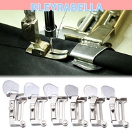RLEYRABELLA Rolled Hem Presser Foot 1/8inch-3/8inch 0.3cm-1cm Zinc Alloy Quilting Embroidery Foot Pr