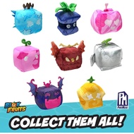 PhatMojo Blox Fruits Toy CP3310-2PK, Mystery Fruit Plush 2-Pack 4 inch Series 1, Officially Licensed