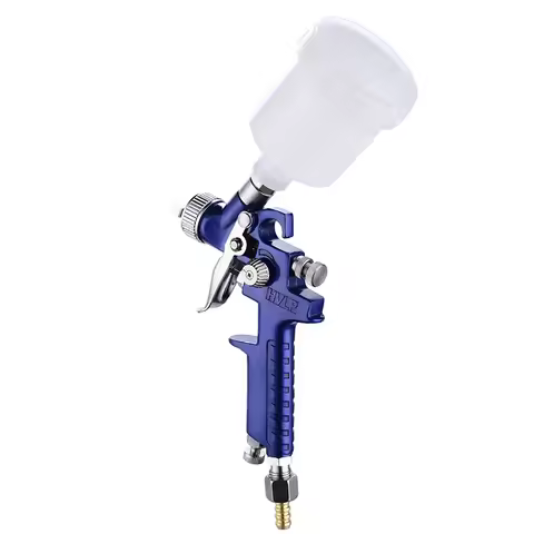 ROLKETU 0.5/0.8/1.0mm Nozzle H-2000 Professional HVLP Mini Paint Spray Gun Airbrush For Painting Car