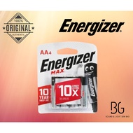 Energizer max Alkaline Battery AA (4PCS) -E91BP4