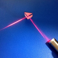 10mm Right Angle Internal Reflection Prisma Optical Glass Reflection Isosceles Triangular Prism Alum