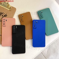 Huawei P30 P40 P50 Mate 30 40 Pro pure color pupil shadow camera protection phone case