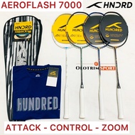 HUNDRED AEROFLASH 7000 34LBS ATTK ZOOM AERO FLASH HNDRD HDRD Original Badminton Racket