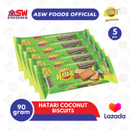 Hatari Coconut Biscuits 90 gr ( 5 Pcs ) - Banded