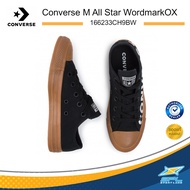 Converse รองเท้าผ้าใบ รองเท้าแฟชั่น รองเท้าผู้ชาย รองเท้า คอนเวิร์ส Men All Star WordmarkOX 166233CH9BW (2190)