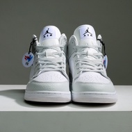 original  air jordan 1 aj1 mid men and women fashion cool and simple all-match sports shoes
