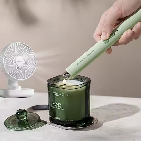 High-value Rechargeable Electronic Igniter, Windproof and Unblocked Arc Lighter, Aromatherapy Candle