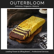 Kue Ulang Tahun - Outerbloom Brownies Choco Cheese
