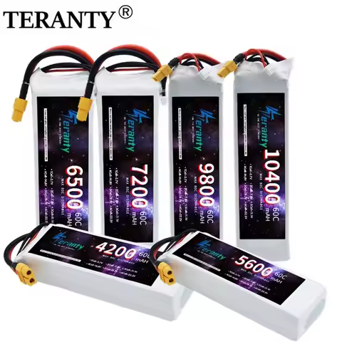 11.1V Lipo Battery For Drone RC Car Helicopter 3S 60C 4200mAh 5200mAh 6000MAH 6500MAH 7200MAH 9800MA