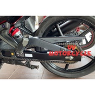 Y15 / Y16 CHAIN COVER CARBON FRAME RANTAI COVER Y15ZR Y16ZR