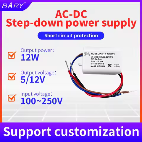 AM11-12W AC - DC Voltage Power Module | 220 V Turns 5 V2. 4 A | | 220 V Turn 12 V 1A 12W Switching P