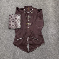 HEGAR STORE- TERMURAH NEW ONESET SILK PREMIUM ALANA BAJU KURUNG WANITA TREND 2025 DRESS MELAYU PESTA
