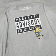 Jaket Longsleeve Parental Advisory Original Preloved